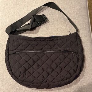 Quilted Black Crossbody Bag